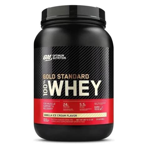 Whey Protein Gold 907g On Optimum Nutrition Baunilha Baunilha Netshoes