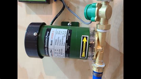 Kolerflo Home Water Pressure Booster Pump Review And Pex Install Setup