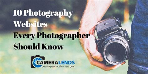 Ten Best Photographer Websites Cameralends Blog Photographer