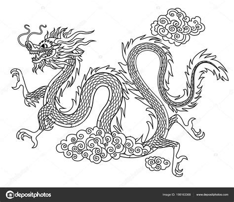 Dibujo Dragon Chino Para Colorear Rincon Dibujos Images And Photos Finder