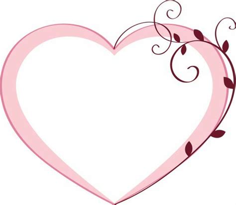 Download High Quality Heart Outline Clipart Valentine Transparent Png