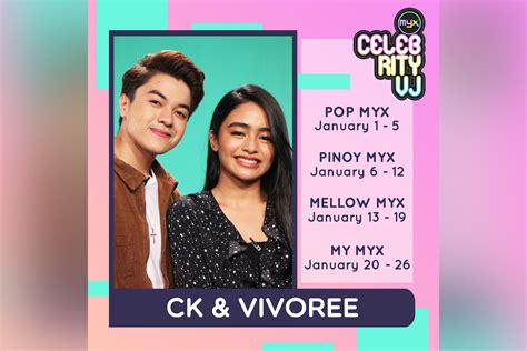 I lost many gifs, but managed to retrieve a good number of them. CK Kieron and Vivoree Esclito Jumpstarts MYX's New Year As ...