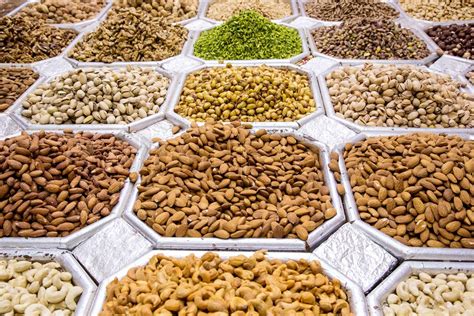 Dried Fruit And Nuts Mix In Dubai Market Stock Image Colourbox