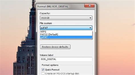 Using ntfs (unless you are using linux or mac). exFAT or NTFS - External Drives for PC - WD Community