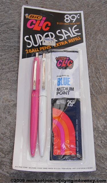 Bic Clic Pens Came In A Rainbow Of Colors My Dad And I Always Wrote