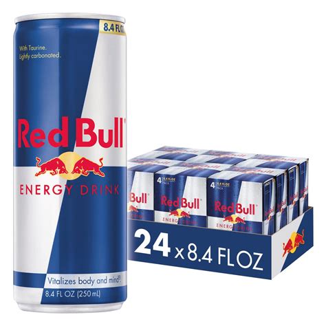 Red Bull Energy Drink Fl Oz Packs Of Cans Walmart Com