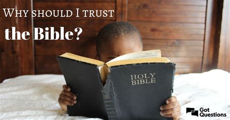 Why Should I Trust The Bible