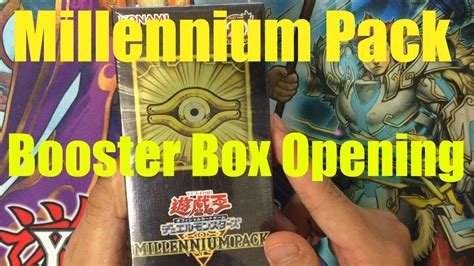 Yu Gi Oh Millennium Pack Booster Box Opening Youtube