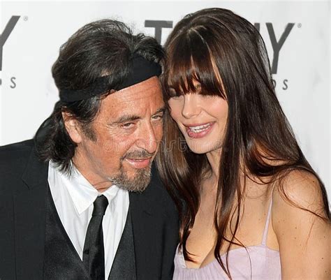 Al Pacino Del Agente Y Novia En Lax Imagen Editorial Imagen De