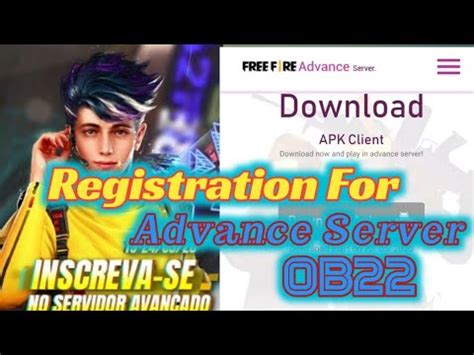 Free fire advance server 66.0.4. How to Register Free Fire Advance Server OB22 - OB22 ...
