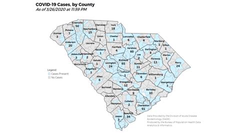 Coronavirus Cases By Zip Code In Sc Counties