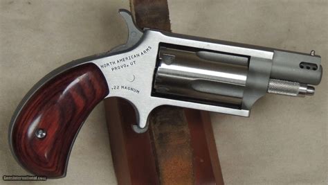 North American Arms 22 Magnum Caliber Ported Pocket Revolver NIB S N