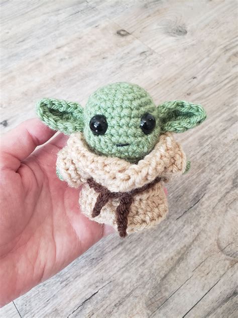 Baby Yoda Crochet Yoda Star Wars Amigurumi Crochet Crochet