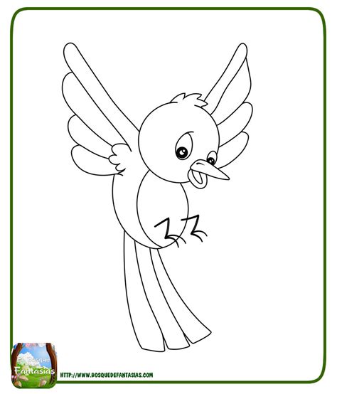 99 Dibujos De PÁjaros Y Aves ® Pájaros Para Colorear Infantiles