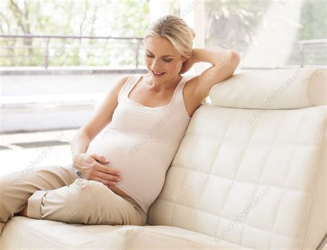 Pregnant Woman Stock Image F005 6018 Science Photo Library