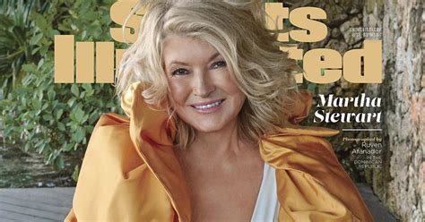 Martha Stewart Plunging White Swimsuit On Sports Illustrated Popsugar