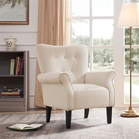 Belleze Modern Accent Chair Armchair For Living Room Or Bedroom With
