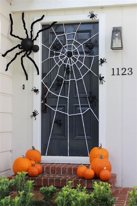 Decoración De Puerta Para Halloween Door Decoration For Halloween