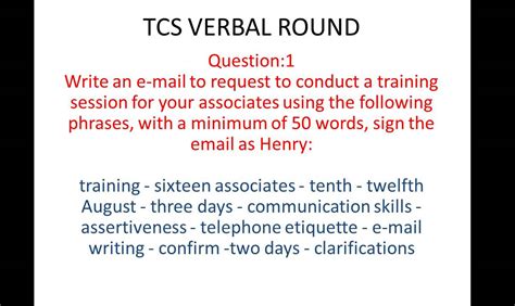 It is done by automated computer check. TCS Email writing Question and Answer -1 - YouTube