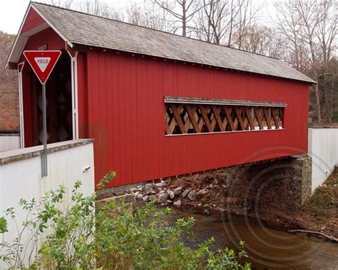 Wooddale Covered Bridge Over The Red Clay Creek New Castl Flickr
