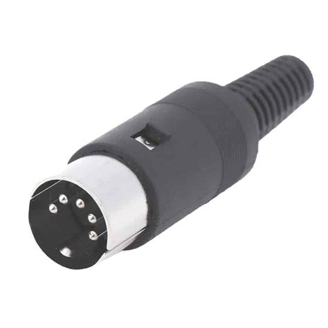 5 Pin Male Din Connector