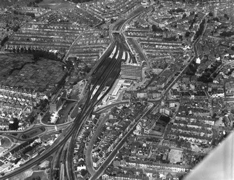Plymouth Railway Station And The North Cross Roundabout Riba Pix