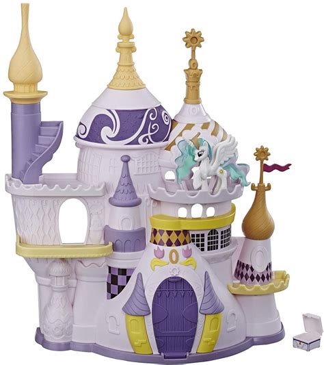 My Little Pony Canterlot Castle Playset With Princess Celestia With 3