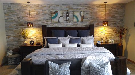 A Stunning Stone Wall Interior Design Gorgeous Bedrooms House Interior