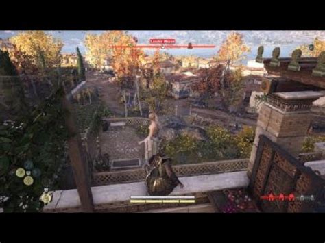 Assassin S Creed Odyssey Chaotic Fight With Cultist Skylax The Fair
