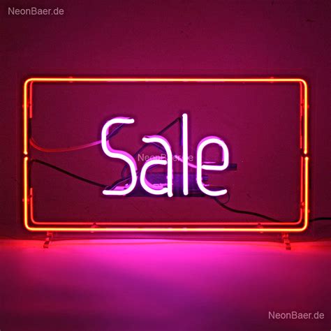 Sale Neonreklame Leuchtreklame Auf Plexiglas Neonbaer
