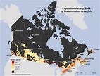 Canada Population Density Map | secretmuseum