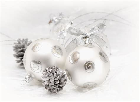 Silver Christmas Decorations Christmas Photo 22229353 Fanpop