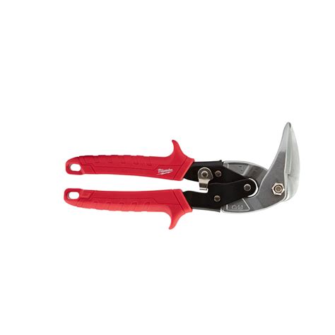 Milwaukee Tin Snips Upright Left Cutting Acl Industrial Technology