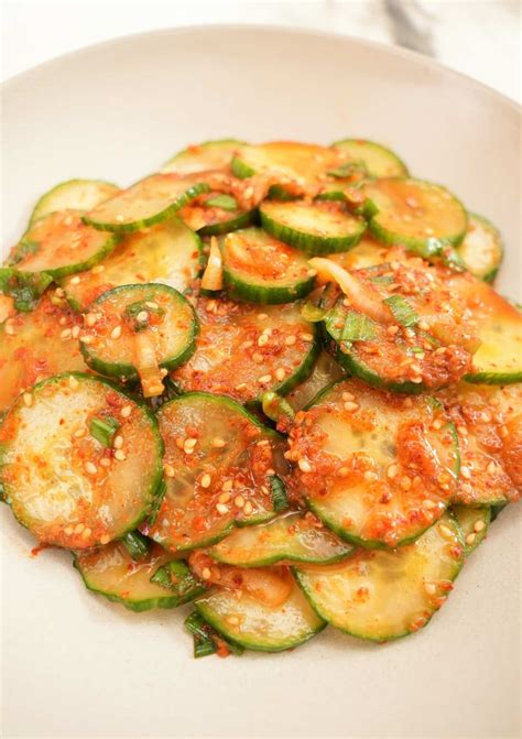 10 Min Korean Cucumber Salad Oi Muchim Video Cj Eats Recipes