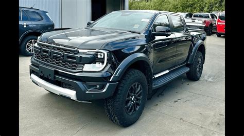 2023 Ford Ranger Raptor Black Color Exterior Detail Walkaround 🔥