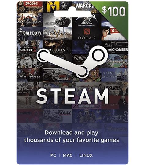 Get A 100 Steam Gift Card