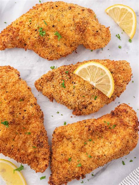 Crispy Air Fryer Chicken Cutlets Recipe Cookin With Mima