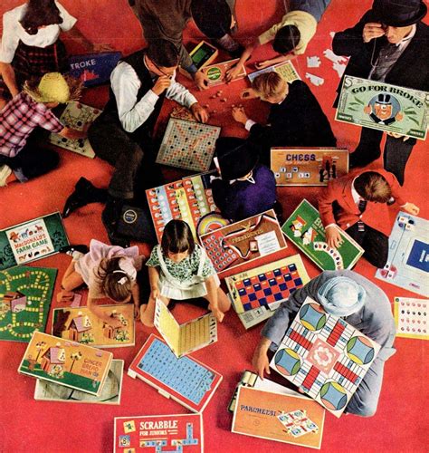 Popular Vintage Board Games From The 60s Click Americana
