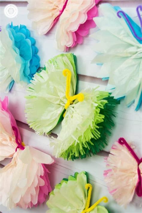 20 Easy Tissue Paper Crafts For Preschooler