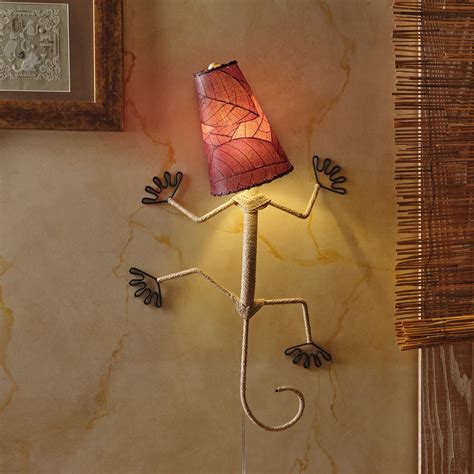 Gecko Lizard Lamp Wall Sconce U2013dragonfly Sconces Lighting