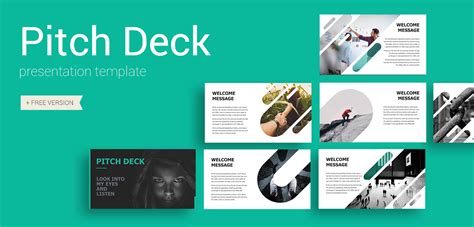 Pitch Deck Presentation Template Behance