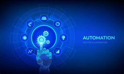 Premium Vector Automation Software Iot And Automation Technology
