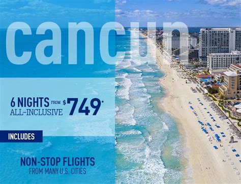 Cancun Deals All Inclusive Vacation Packages W Air And More Great Hotel