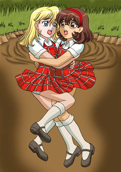 Schoolgirls In Quicksand 3 By Usikujumba On Deviantart