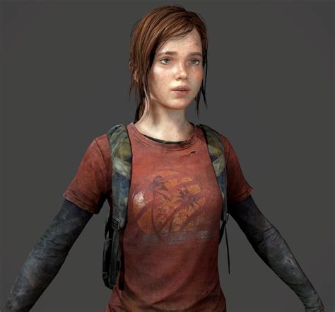 Ellie From The Last Of Us 3d Fan Art The Last Of Us Z Vrogue Co