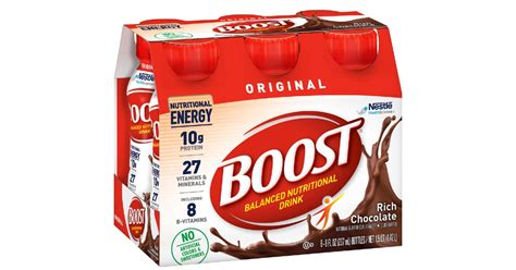 Boost Original Nutritional Drinks 6 Pack 349 Each At Cvs Daily