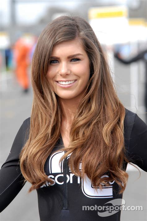 Addison Lee Motorbase Grid Girl At Donington Park