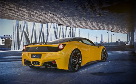 3840x2400 Ferrari 458 Italia Yellow 2018 4k Hd 4k Wallpapers Images