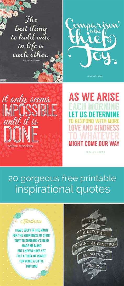 20 Gorgeous Printable Quotes Free Inspirational Quote Prints Its