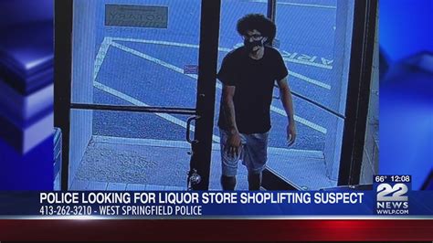 West Springfield Police Looking For Liquor Store Shoplifting Suspect Youtube